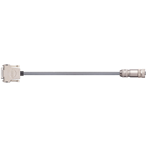 readycable® encoder cable suitable for Festo NEBM-M12G8-E-xxx-N-S1G15, base cable PUR 7.5 x d