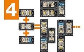 Step 4: Combine housings