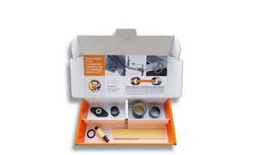 Goods transport sample box